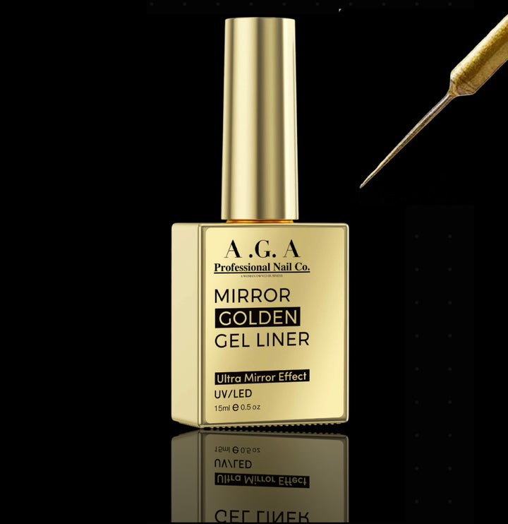 A.G.A METALIC GOLD GEL LINER