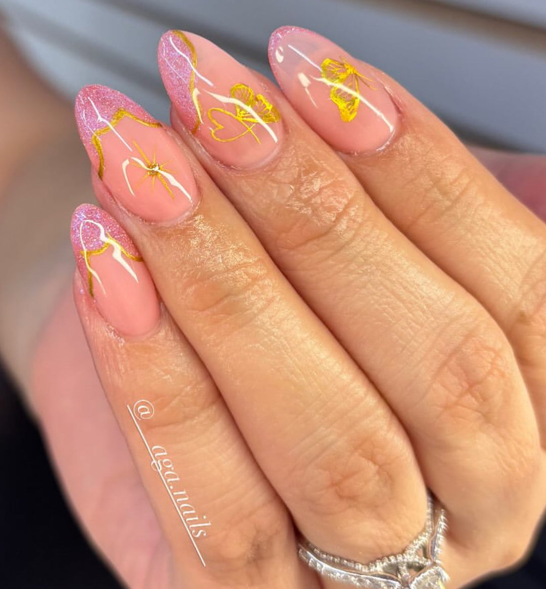 A.G.A METALIC GOLD GEL LINER