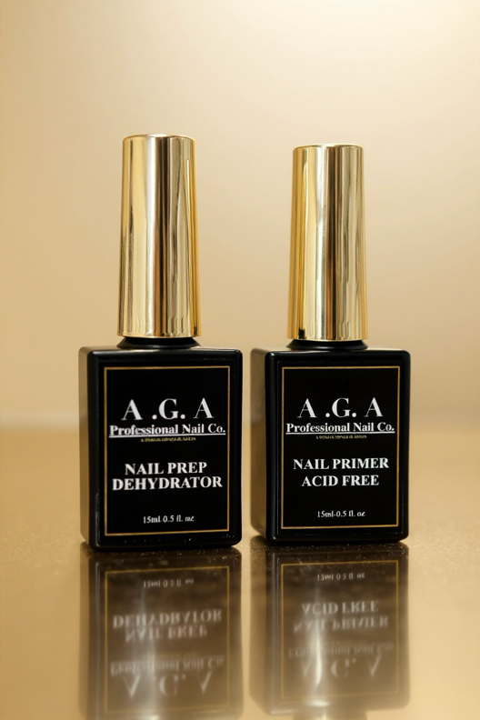 A.G.A NAIL PREP AND PRIMER DUO