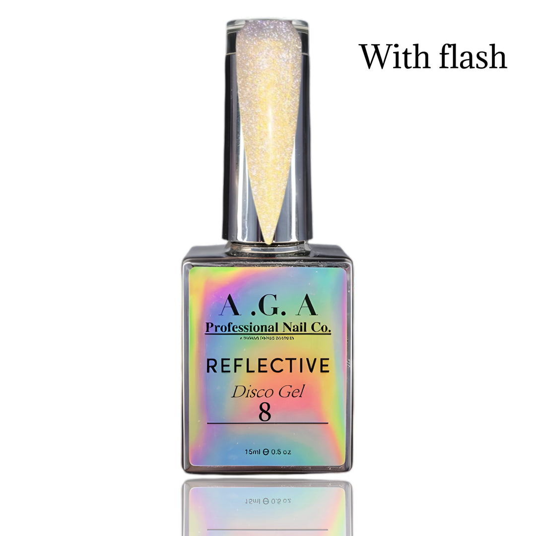 A.G.A REFELCTIVE DISCO GEL #8