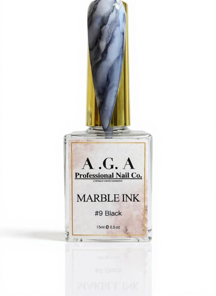 A.G.A MARBLE INK #9 BLACK