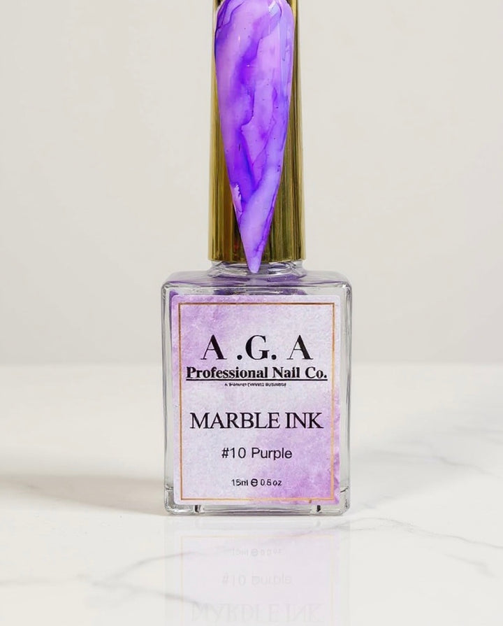 A.G.A MARBLE INK #10 PURPLE