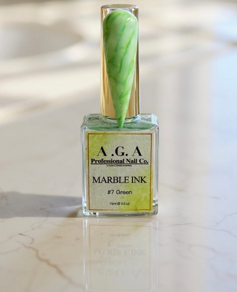 A.G.A MARBLE INK #7 GREEN