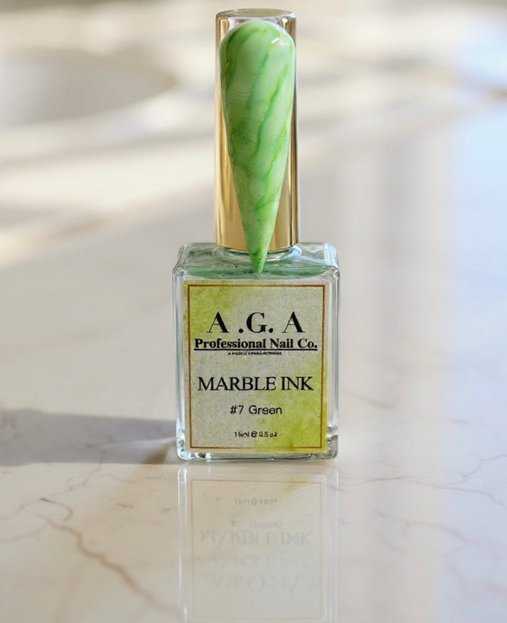A.G.A MARBLE INK #7 GREEN
