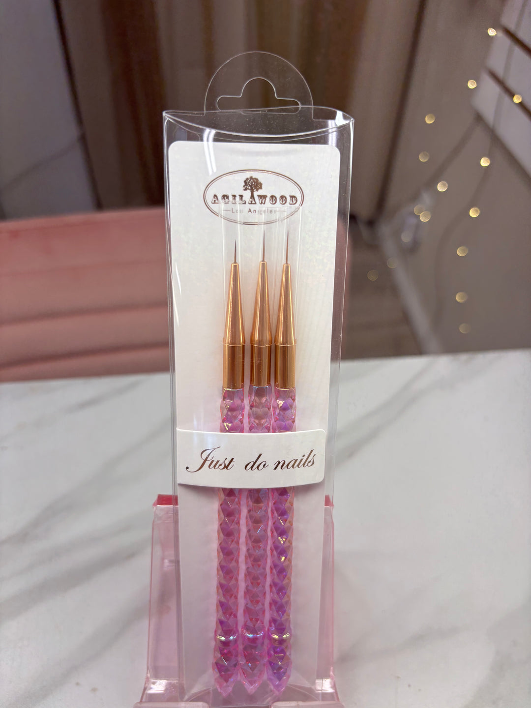 3 pc nail art liner brush