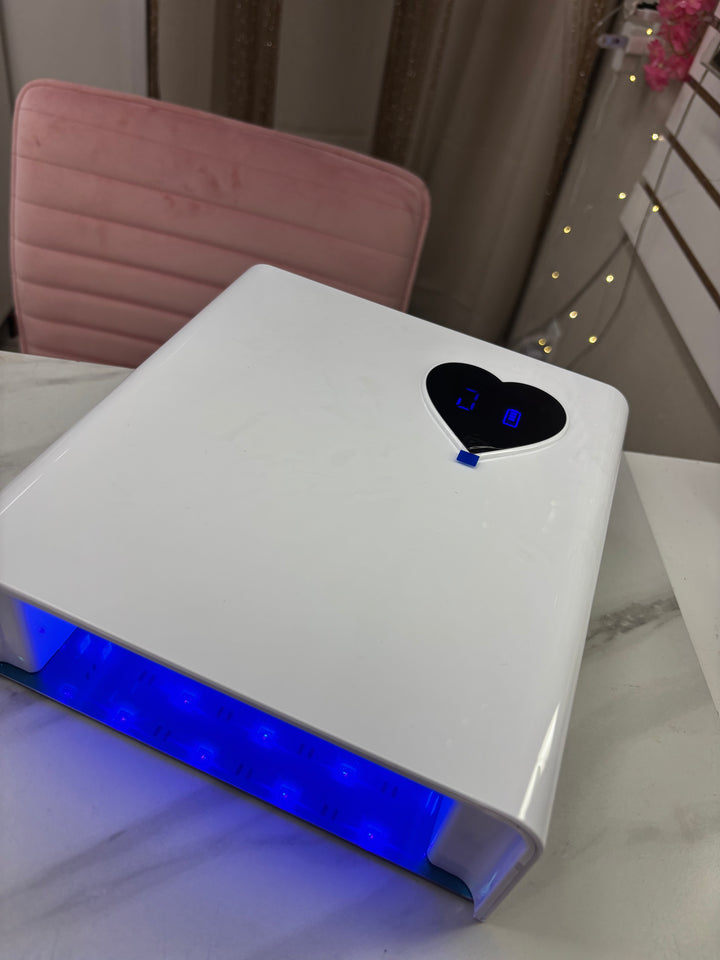 WHITE HEART LED LAMP