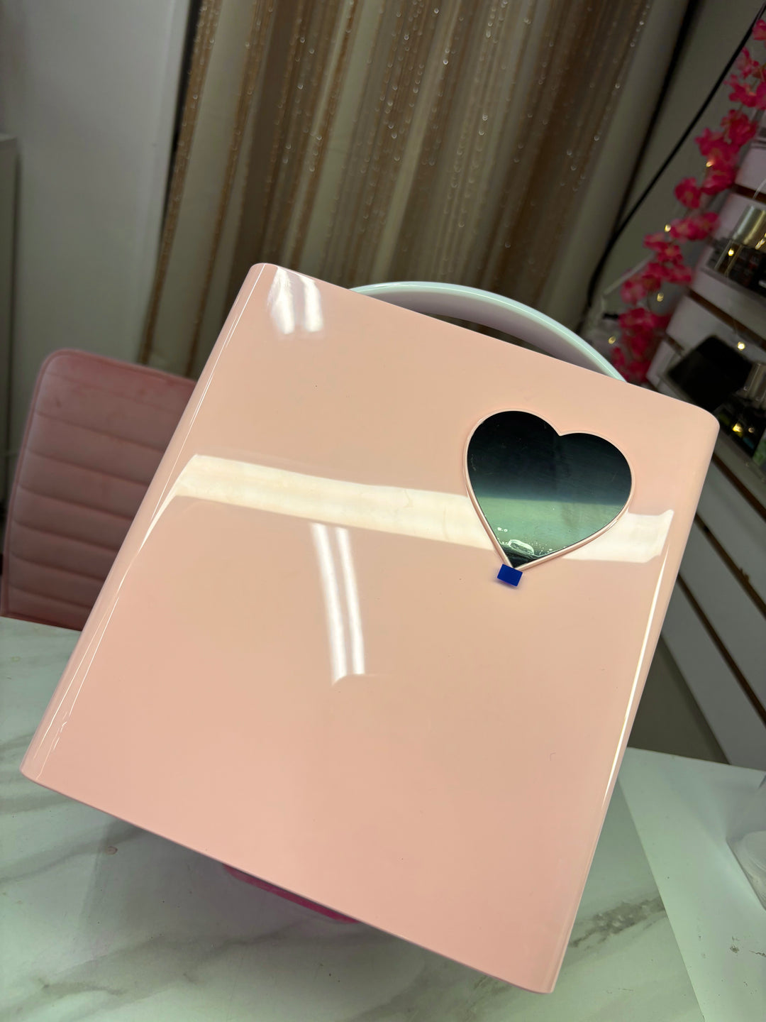 PINK HEART  LED LAMP