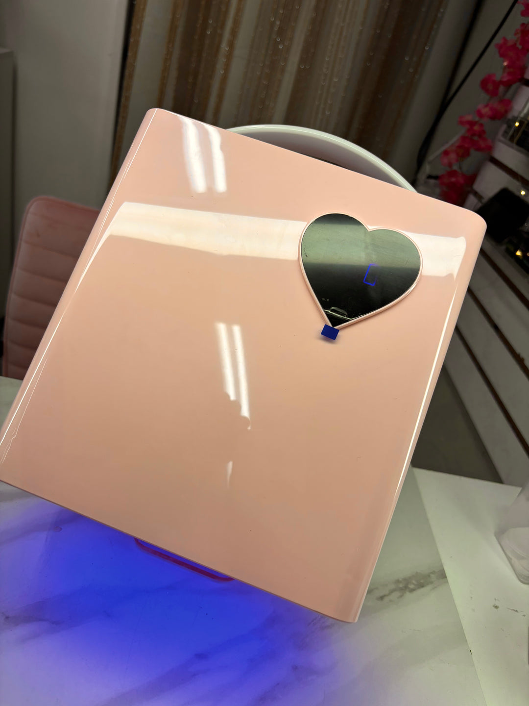 PINK HEART  LED LAMP