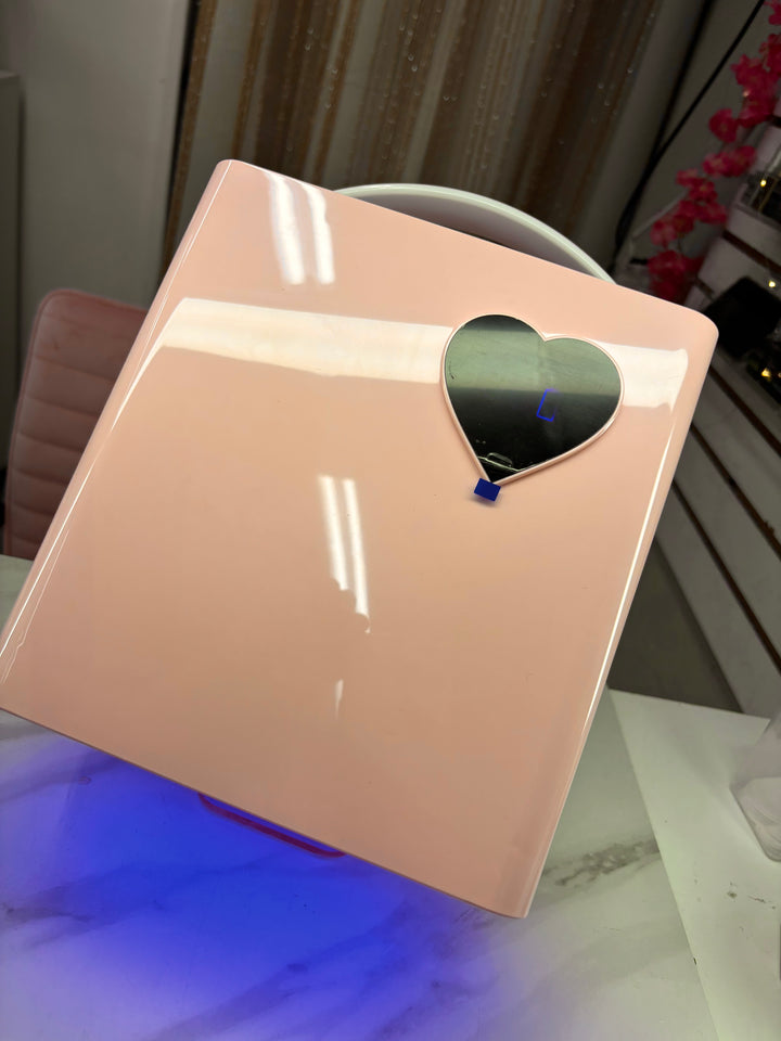 PINK HEART  LED LAMP