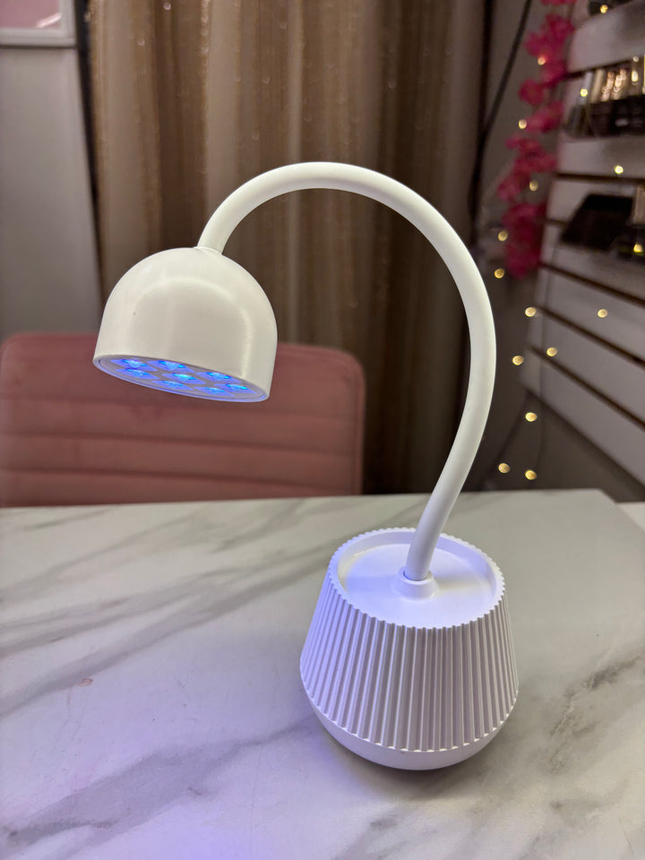 WHITE FLASH CURE LED LAMP RECHARGEABLE