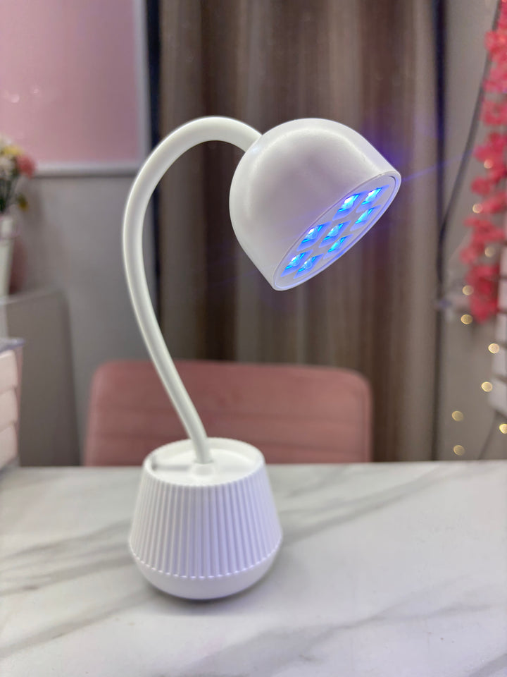 WHITE FLASH CURE LED LAMP RECHARGEABLE