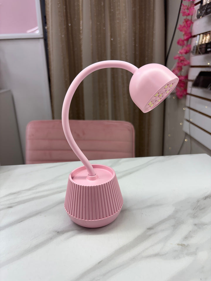 PINK FLASH CURE LED LAMP RECHARGABLE