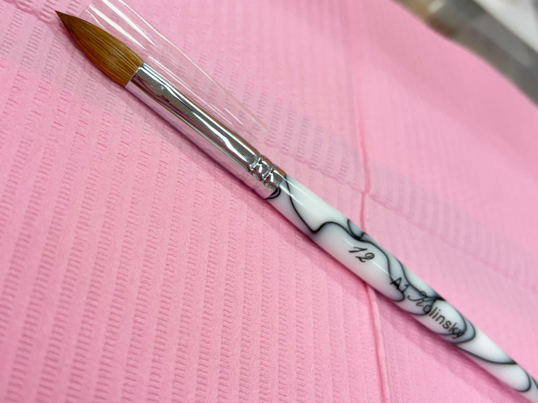 SIZE 12 KOLINSKY MARBLE ACRYLIC BRUSH