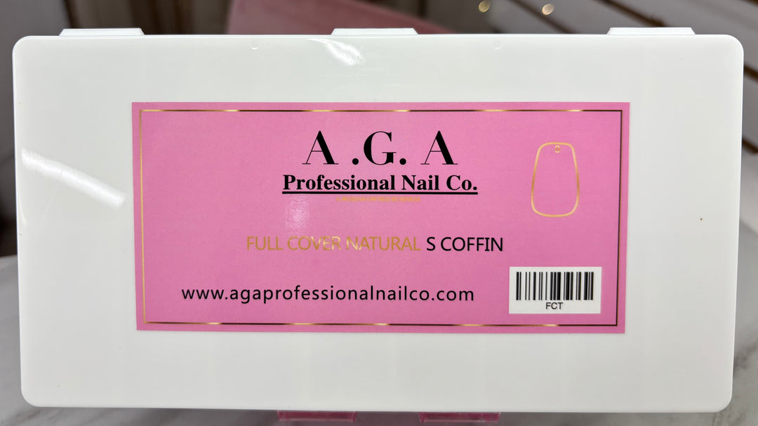 A.G.A FULL COVER NATURAL COFFIN SHORT  TIPS