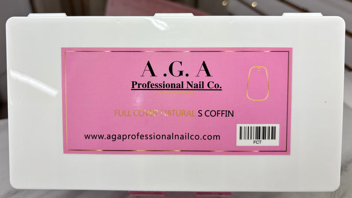 A.G.A FULL COVER NATURAL COFFIN SHORT  TIPS