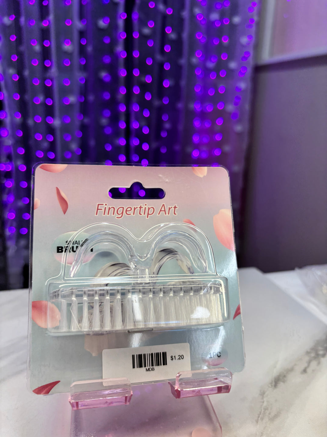 LARGE CLEAR MANICURE BRUSH