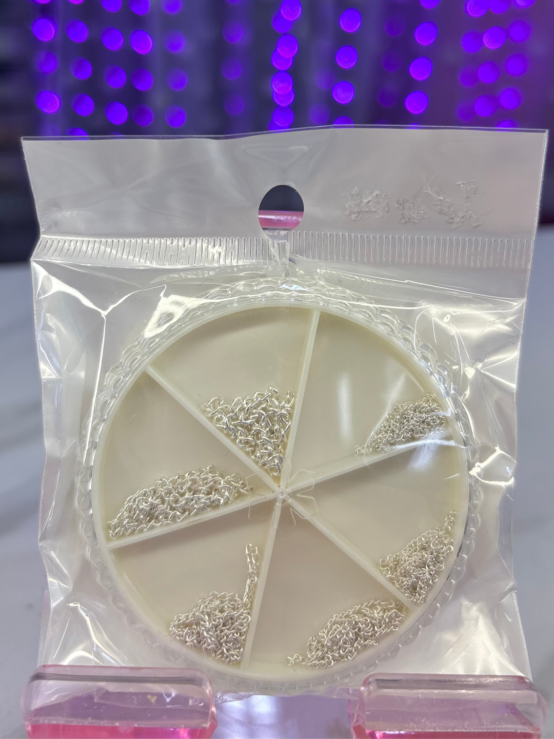 SILVER CHAIN DECORATION