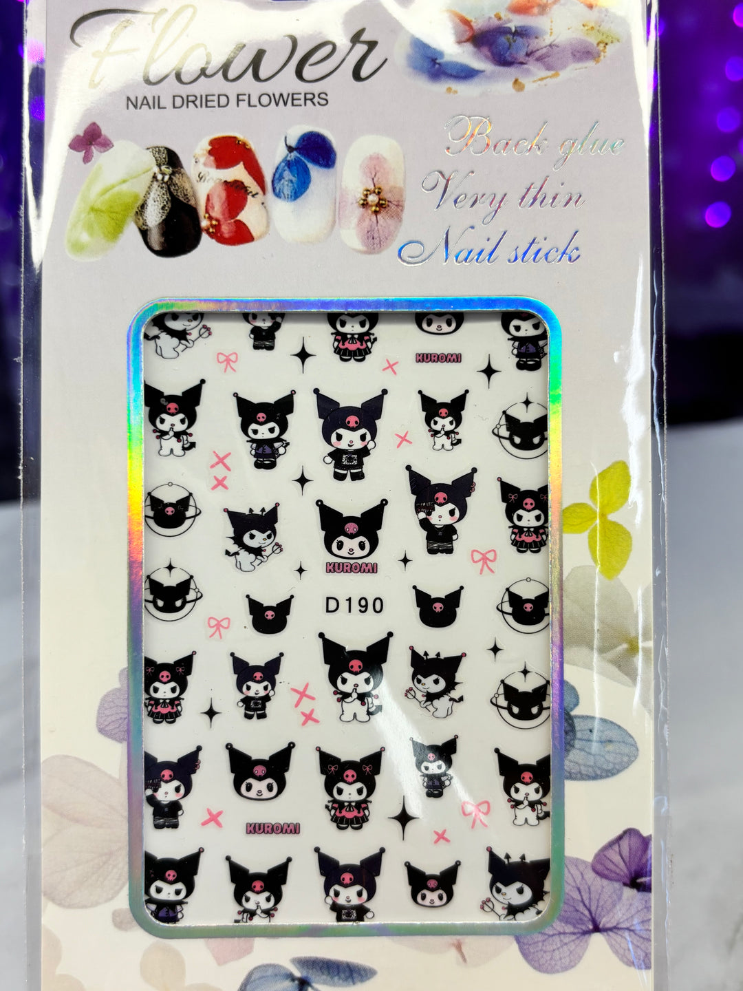 CHARACTER NAIL STICKER