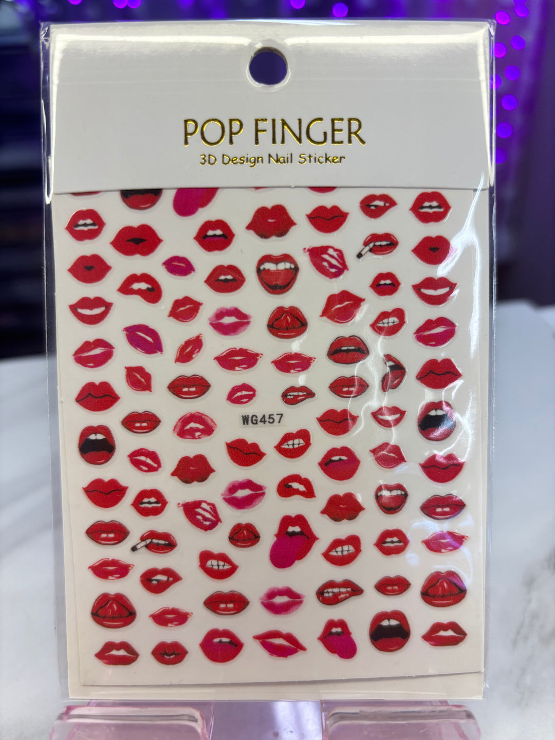 LIP NAIL STICKER