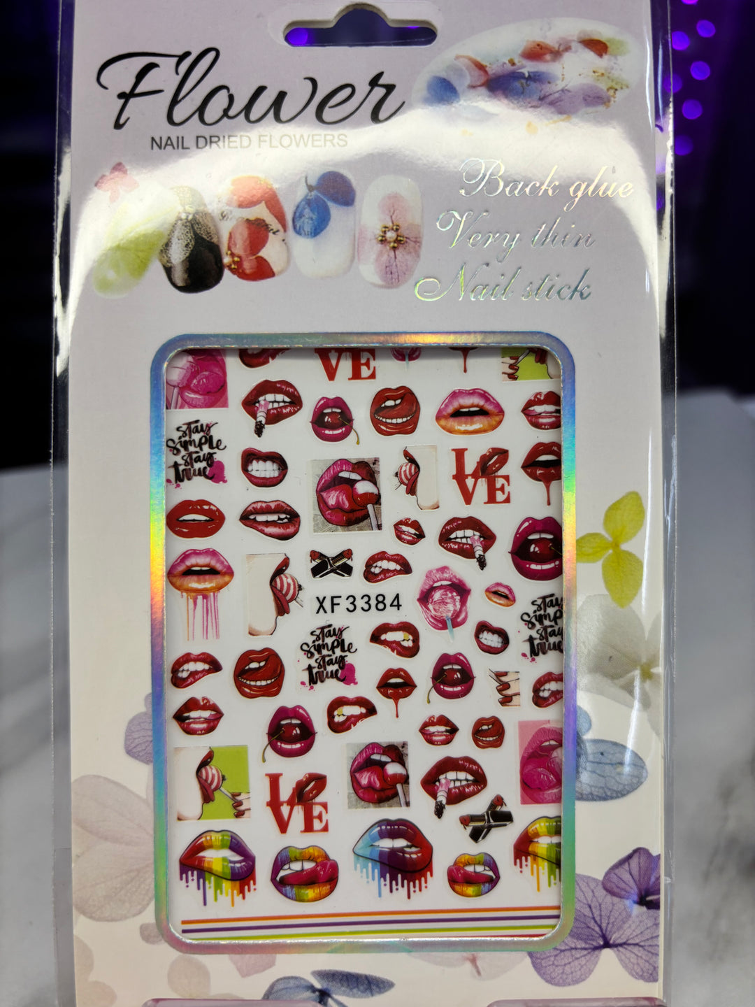 LIP NAIL STICKER