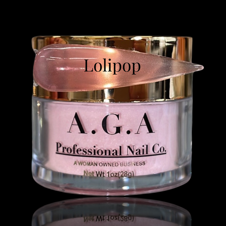 A.G.A LOLIPOP ACRYLIC POWDER ( SHEER PINK )