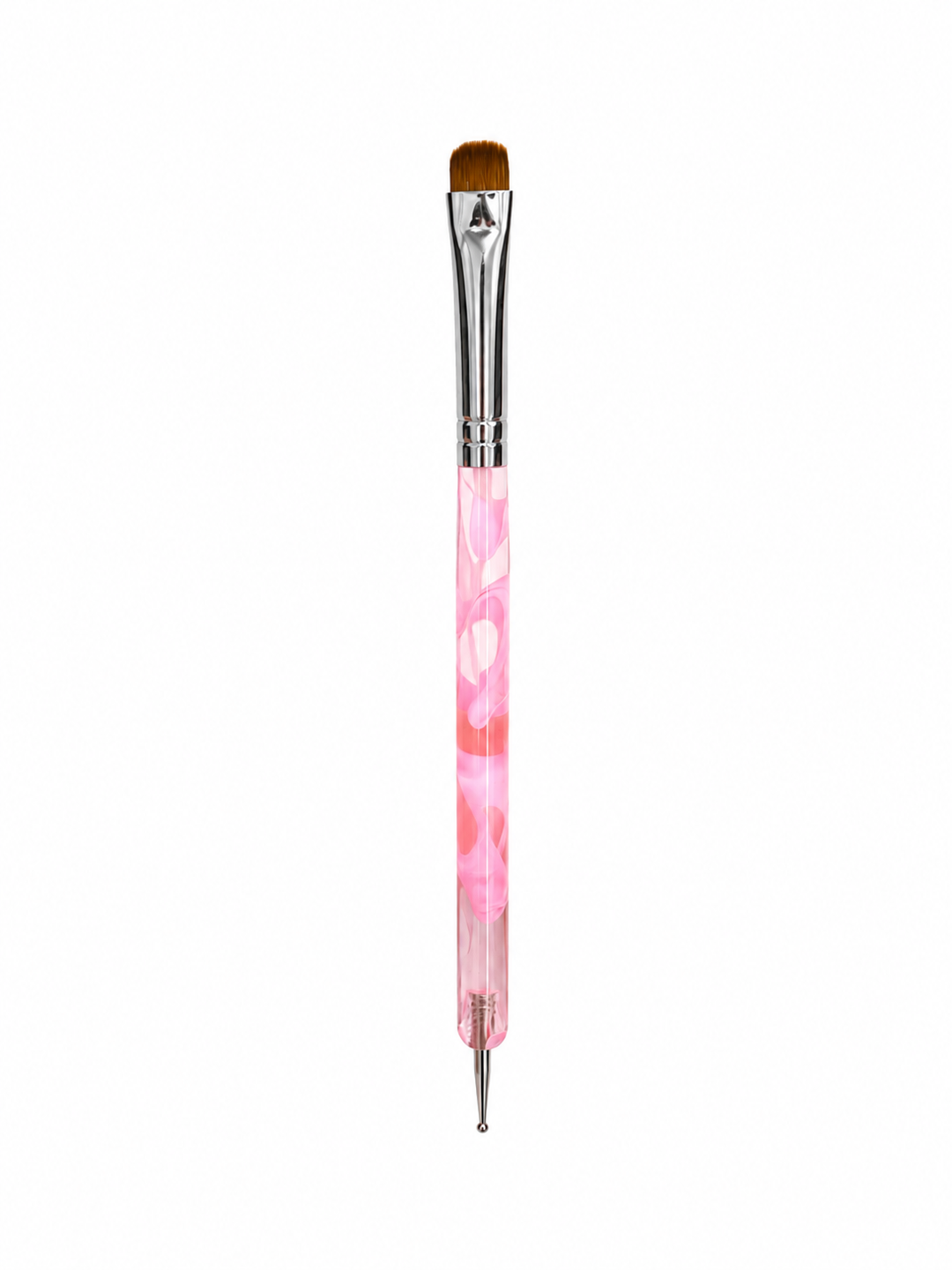 SIZE # PINK MARBLE FRENCH BRUSH