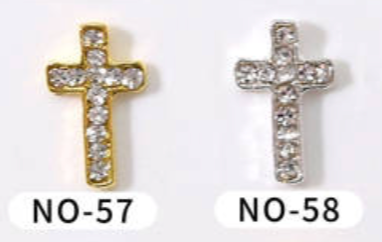 CRYSTAL CROSS CHARMS