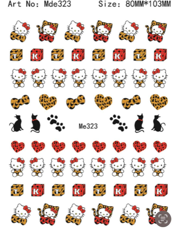 HK CHEETAH STICKER