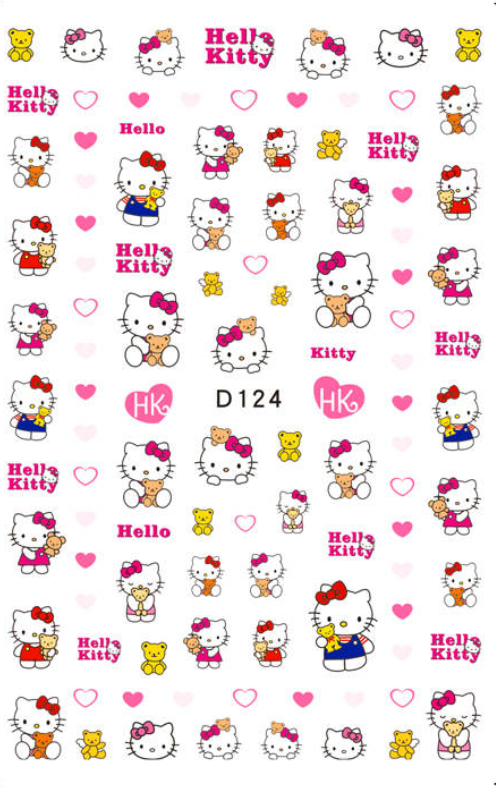 HK STICKER D124