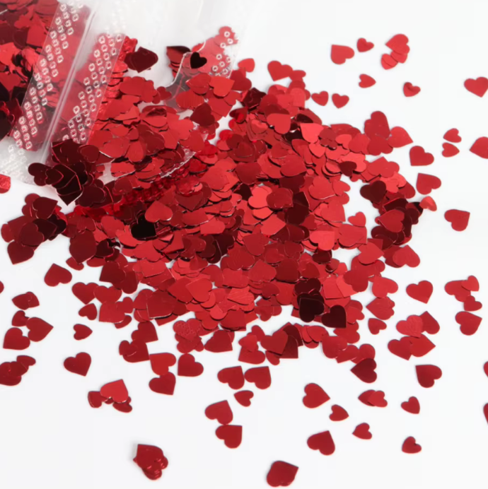 RED HEART GLITTER