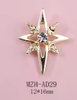 STAR NAIL CHARM