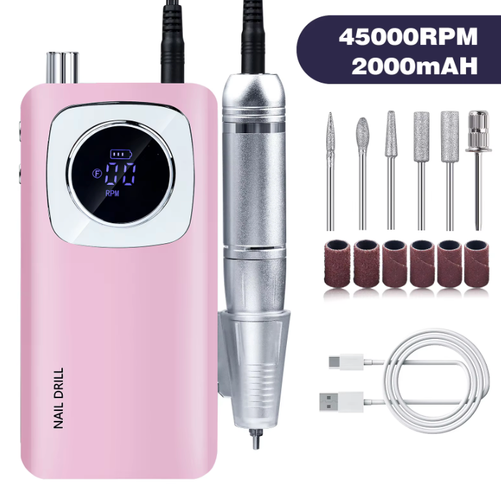 PINK NAIL DRILL