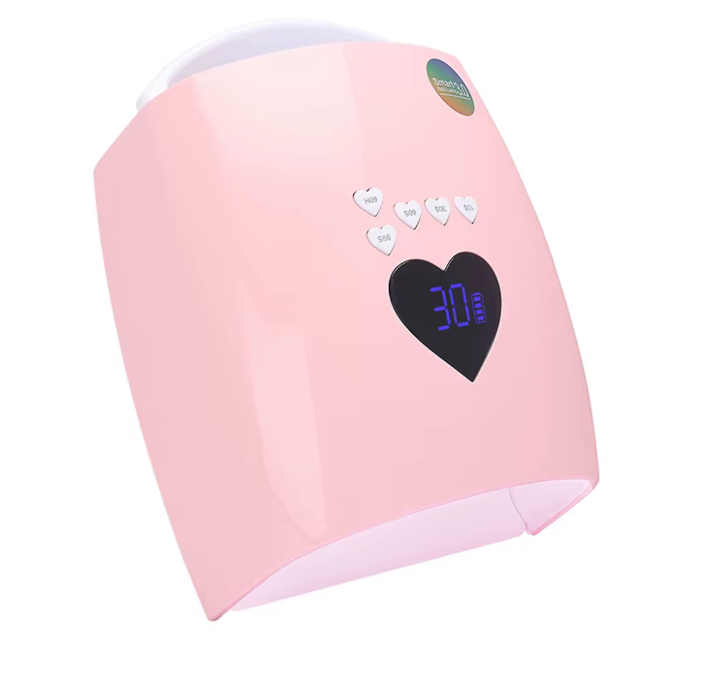 PINK HEART LED LAMP