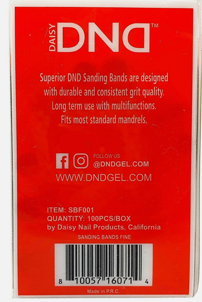 DND BROWN COARSE SANDING BANDS