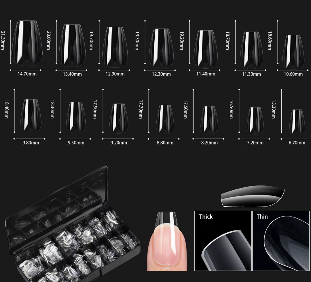 MISSCHEERING COFFIN SHORT FULL COVER TIP BOX