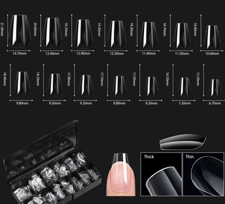 MISSCHEERING COFFIN SHORT FULL COVER TIP BOX