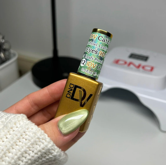 DND CAT EYE GEL 12 GREEN