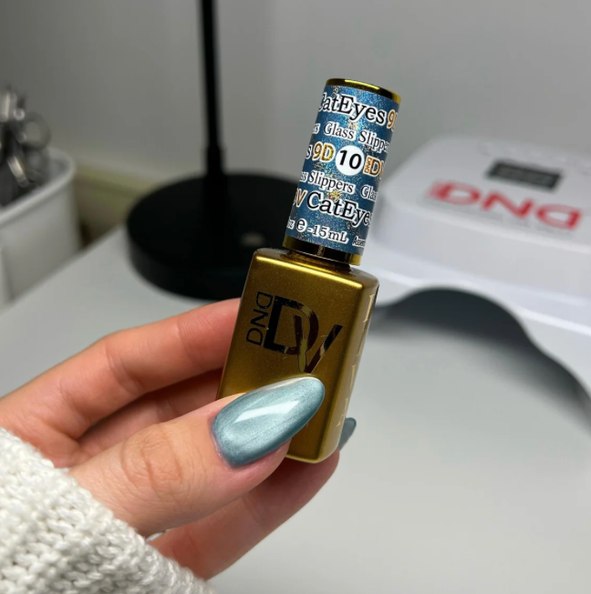 DND CAT EYE GEL 10 BLUE