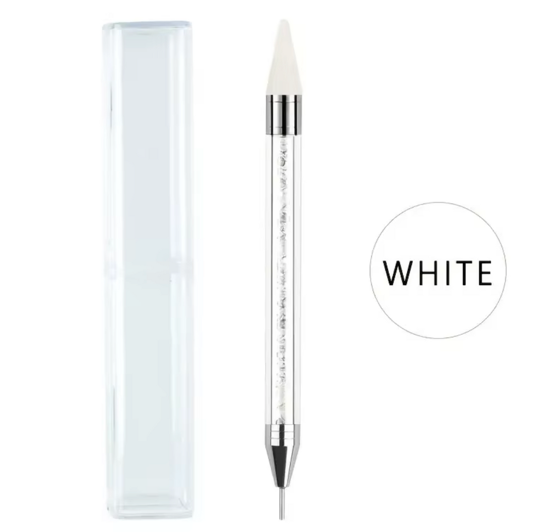 WHITE CRYSTAL WAX PENCIL