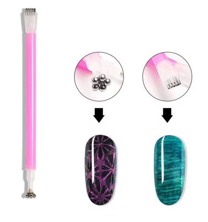 CAT EYE MAGNET ( FLOWER DESIGN )