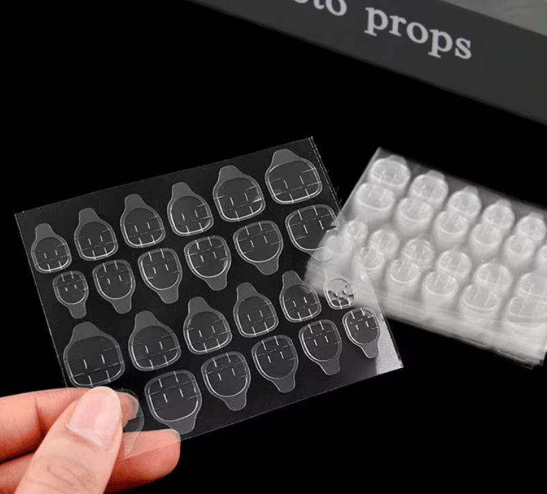 PRESS ON NAILS STICKER TABS (10 SHEETS )