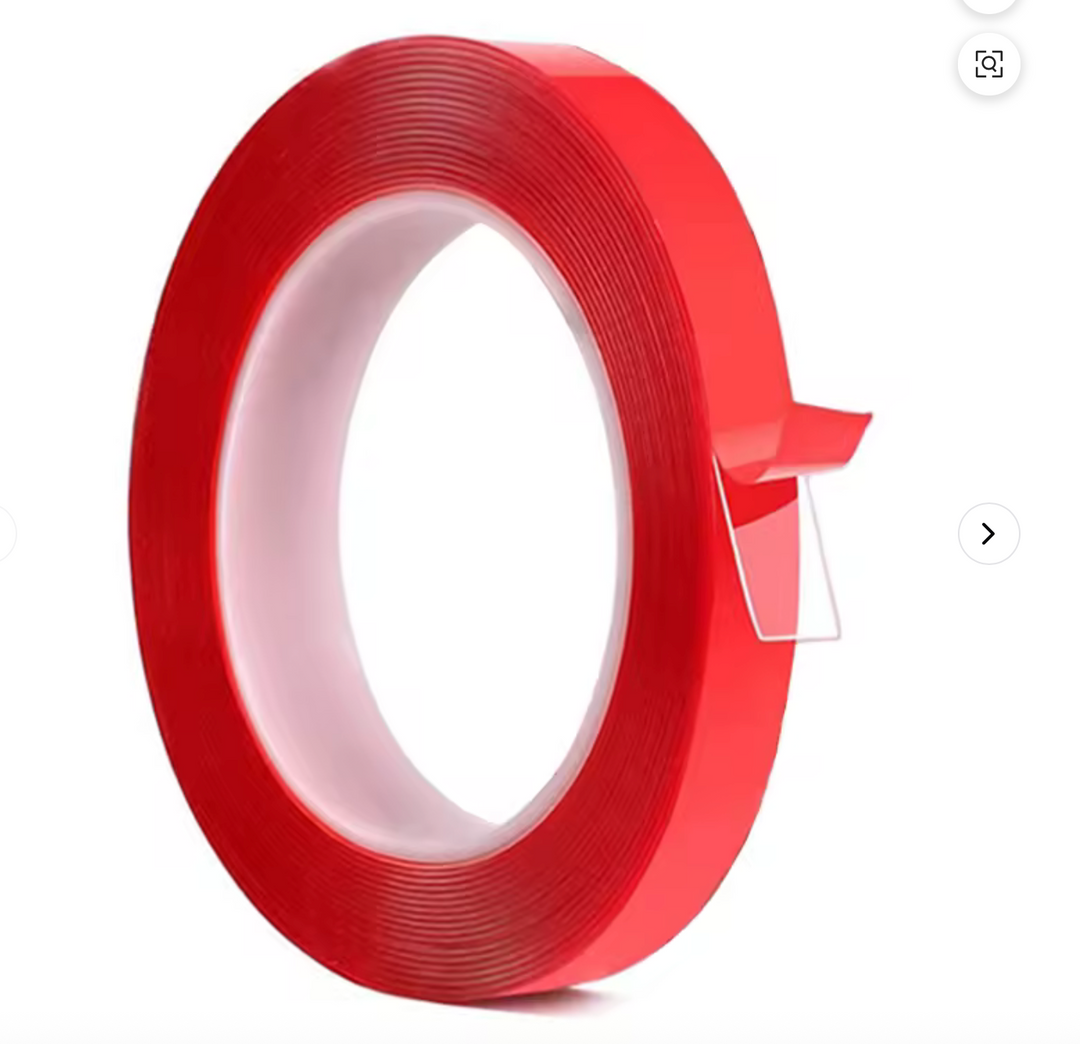 CLEAR DOUBLE SIDED TAPE FOR PRESS ON NAIL DEISGN DISPLAY