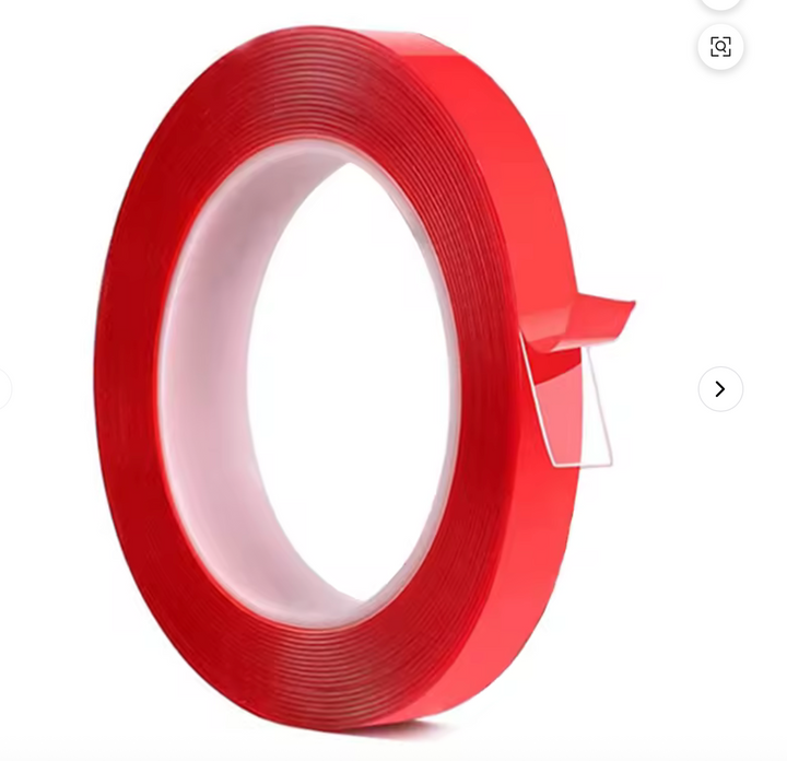 CLEAR DOUBLE SIDED TAPE FOR PRESS ON NAIL DEISGN DISPLAY