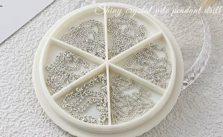 SILVER CHAIN 6 GRID BOX