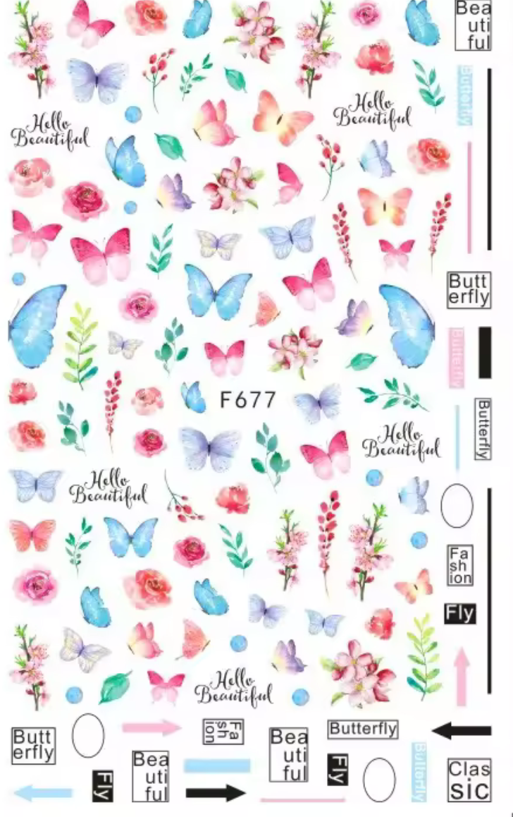 BUTTERFLY STICKER