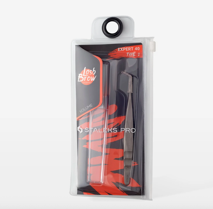 STALEKS PRO EYEBROW TWEEZERS ( EXPERT 40/2)