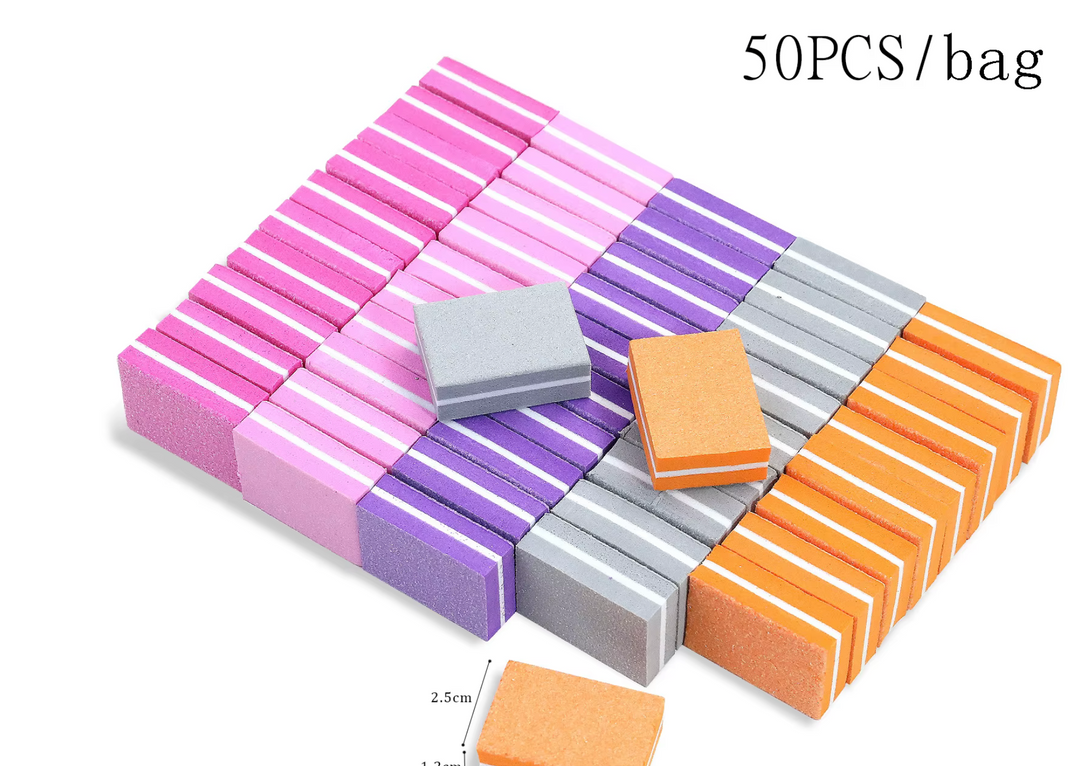 50 PCS MINI MIX NAIL BUFFER PACK