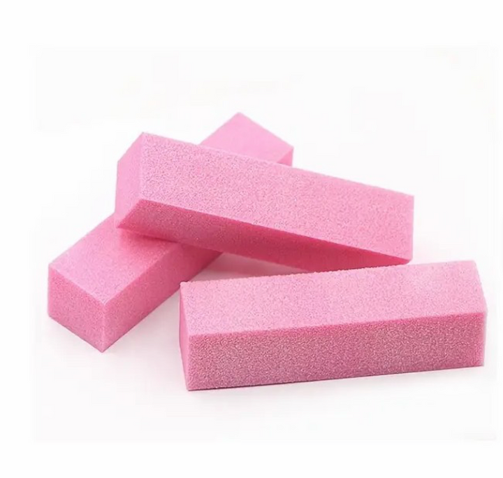 PINK NAIL BUFFER BLOCK FOR NAILS