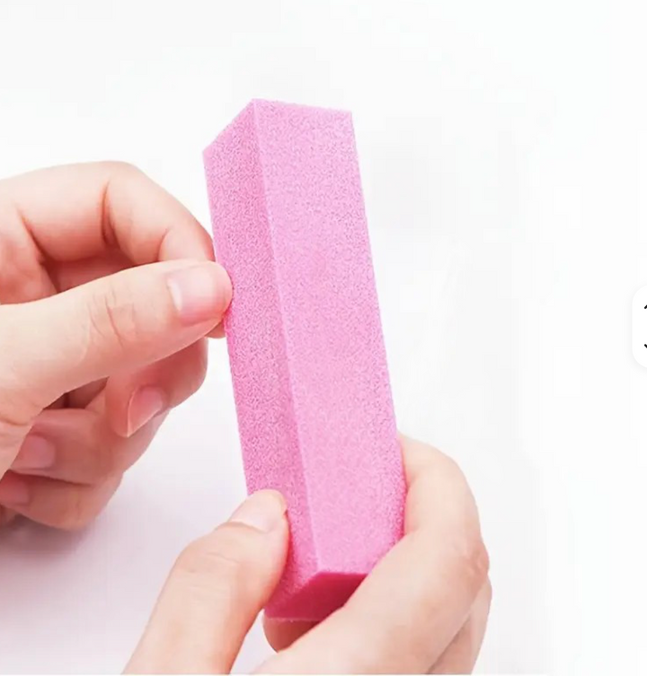 PINK NAIL BUFFER BLOCK FOR NAILS