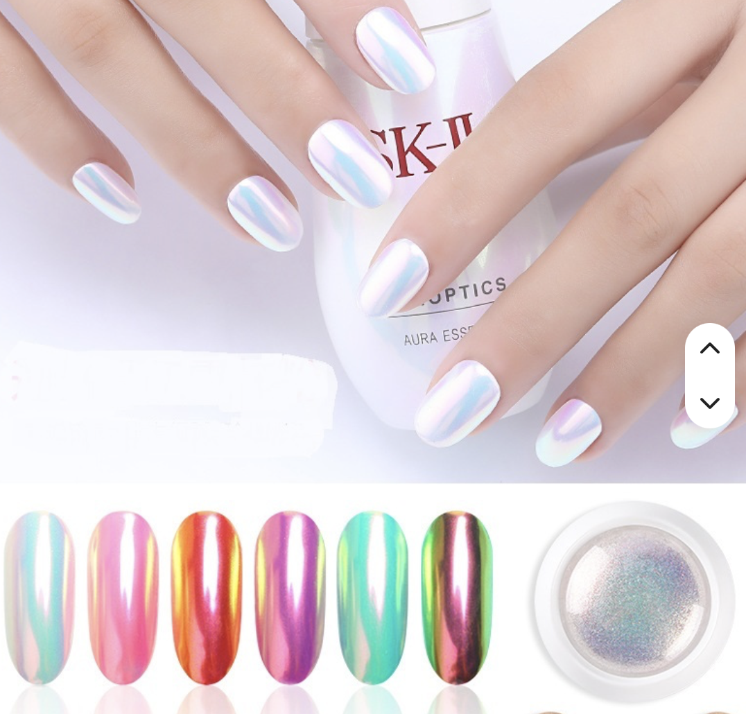 AURORA WHITE  CHROME POWDER